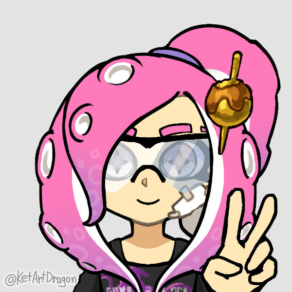 Octoling me (out of uniform) by Skullhuntress9 on DeviantArt
