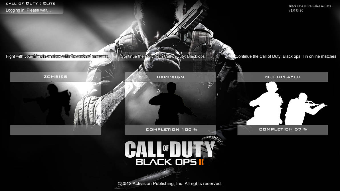 Cod2 Main Menu Black Ops II - Main Menu by MarijoGamer1337 by Marijo-4ever on DeviantArt