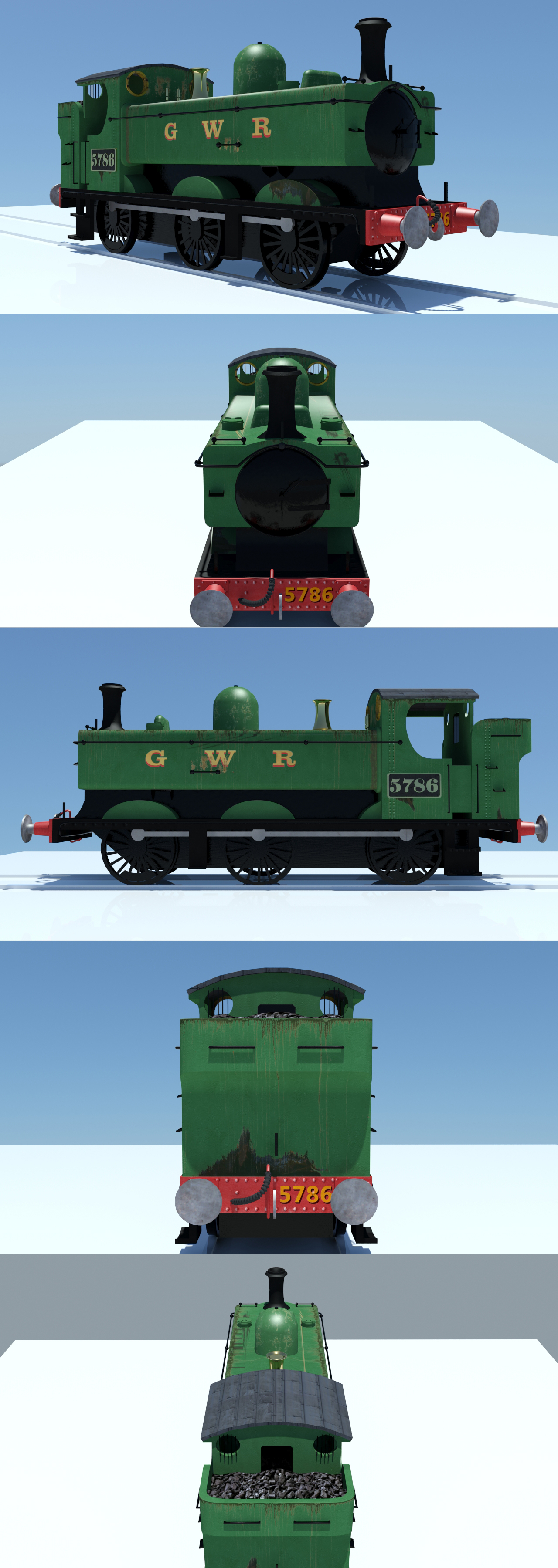 3D: GWR 5700 Class