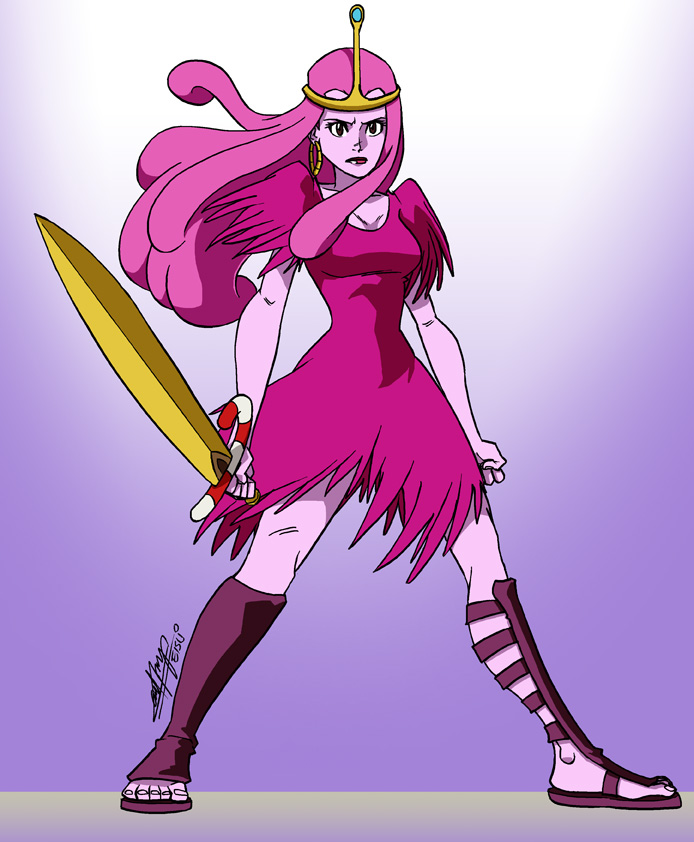 Adventure Time - Warrior Princess Bubblegum