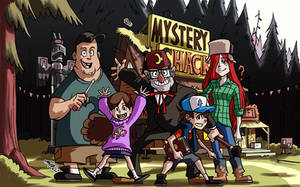 Gravity Falls group pic