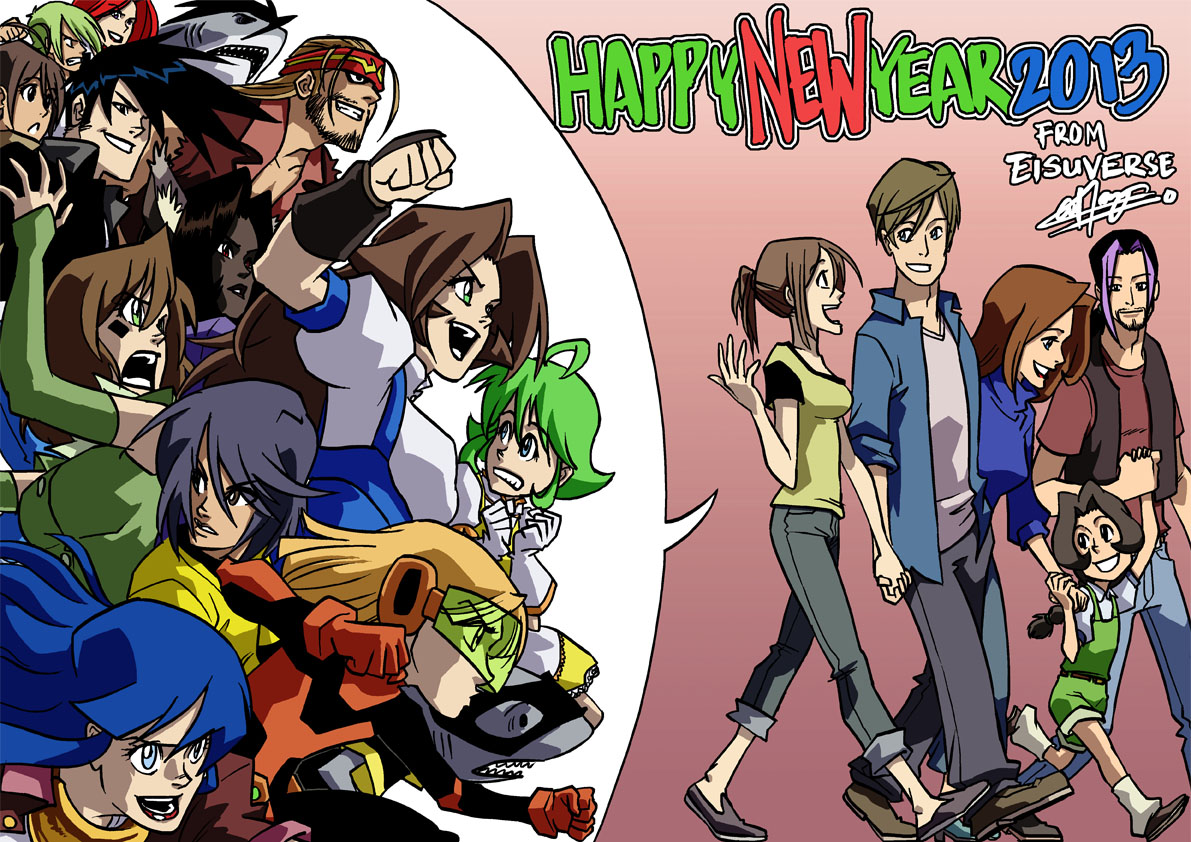 Happy New Year 2013 from Eisuverse