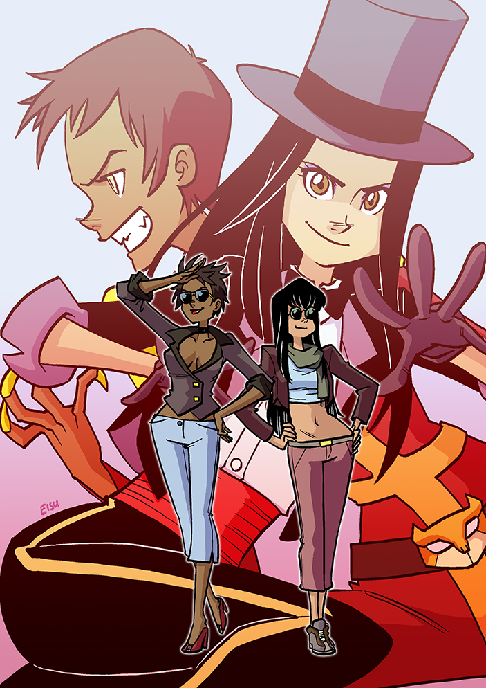 Model and the Magician by eisu
