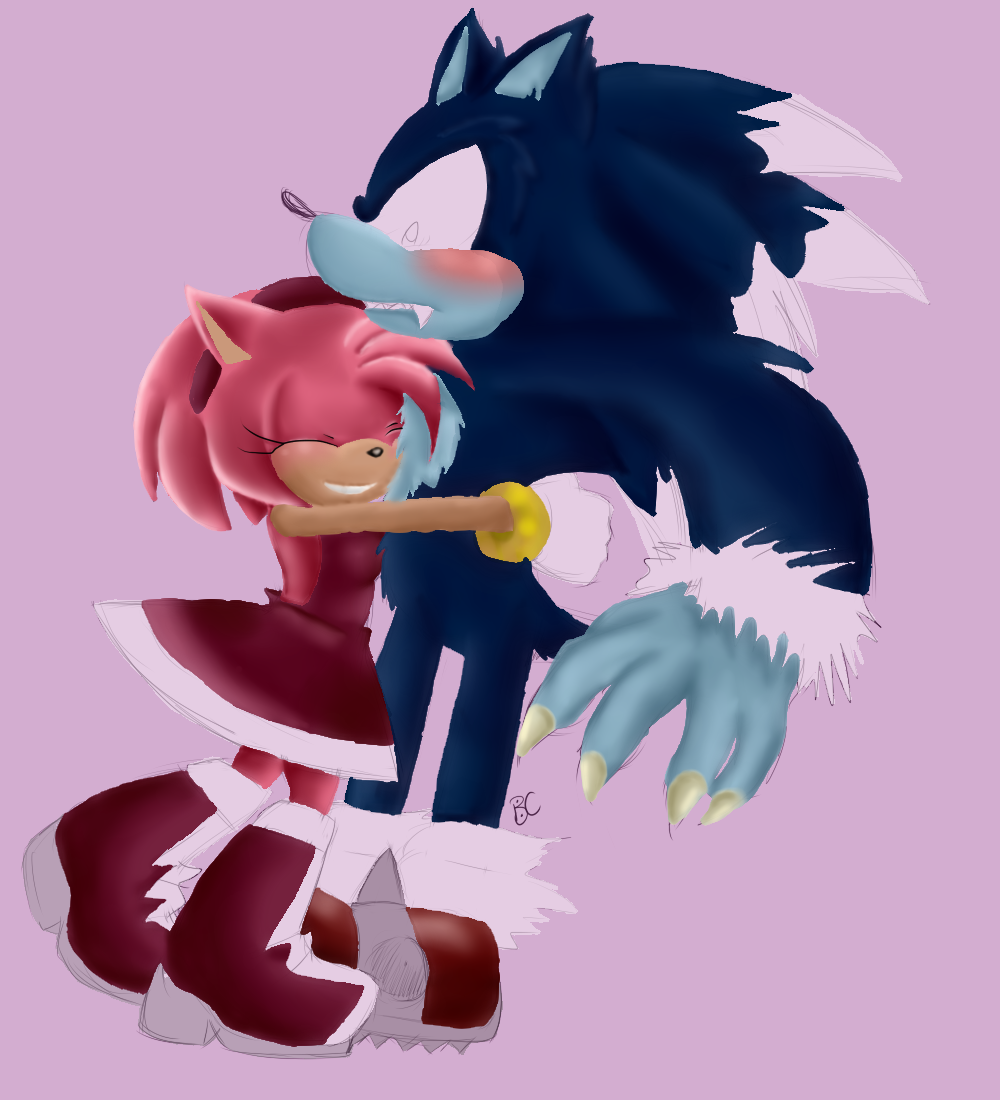 Amy And Werehog