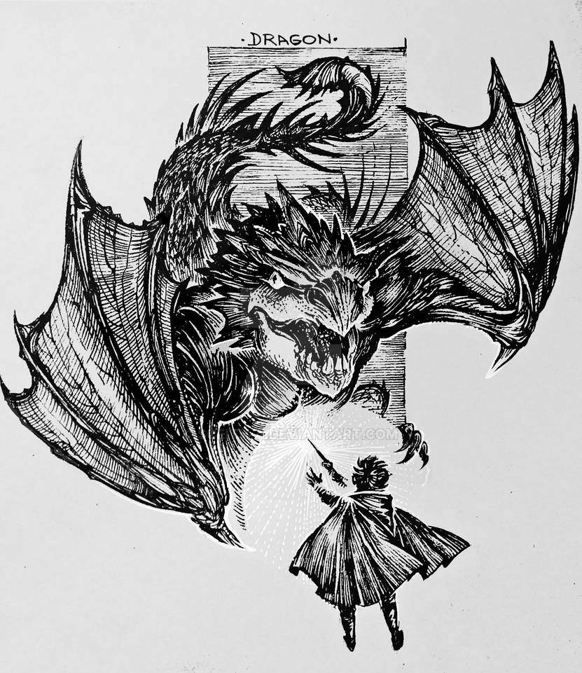 Hungarian Horntail by SceithA on DeviantArt