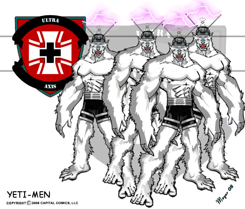 The Yeti-Men by skywarp-2 on DeviantArt