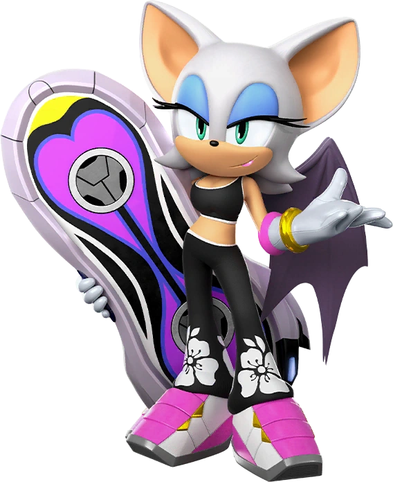 Rogue Rider Woman Riders Rouge (Sonic Forces: Speed Battle) render by Tabbykitth07 on ...
