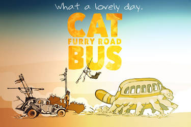 Cat Bus: Furry Road (colored)