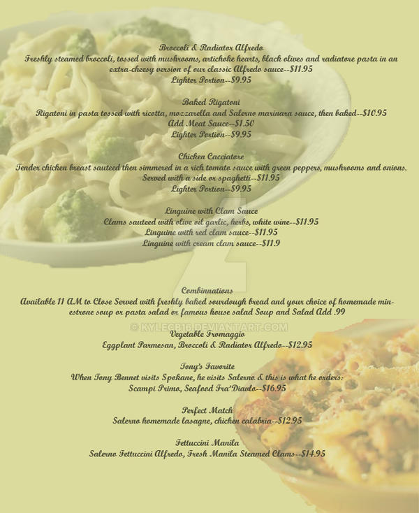 Menu Design- p5 by kylecb16 on DeviantArt