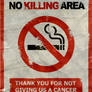 Poster No Killing Area