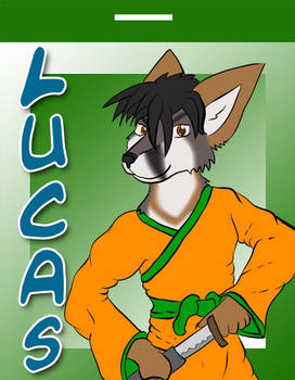 VancouFur 2014 Badge - Lucas