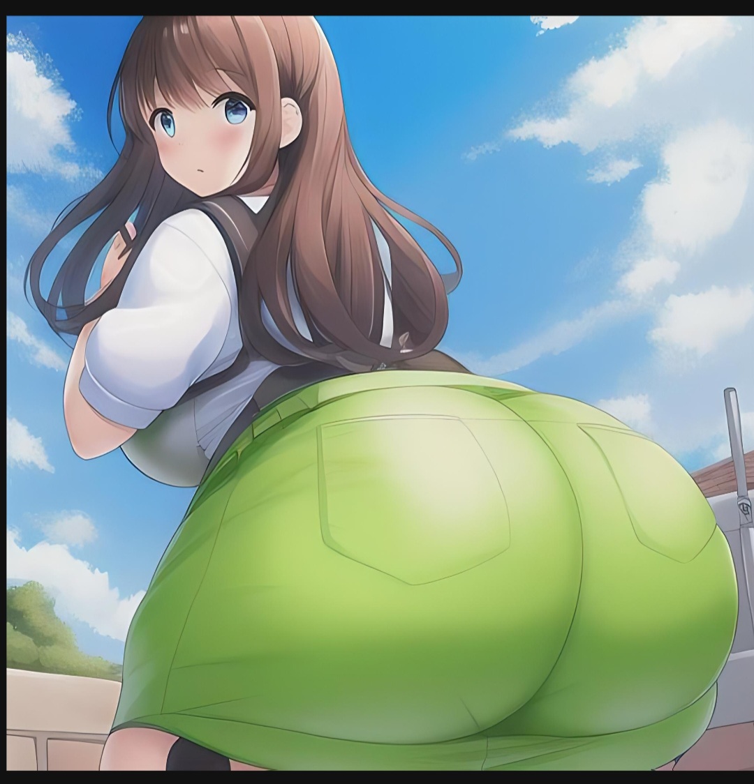 Thicc Anime Girl AI Art by Homipsycho on DeviantArt