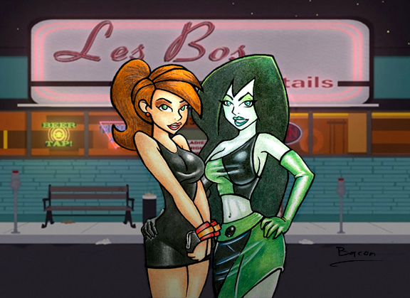 Kim and Shego go to Les Bos