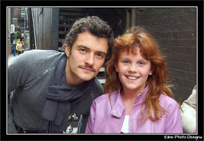 Me with Orlando Bloom