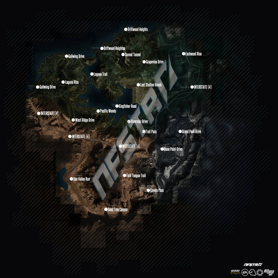 NFS Rivals Redview County Maps by Utkan12 on DeviantArt