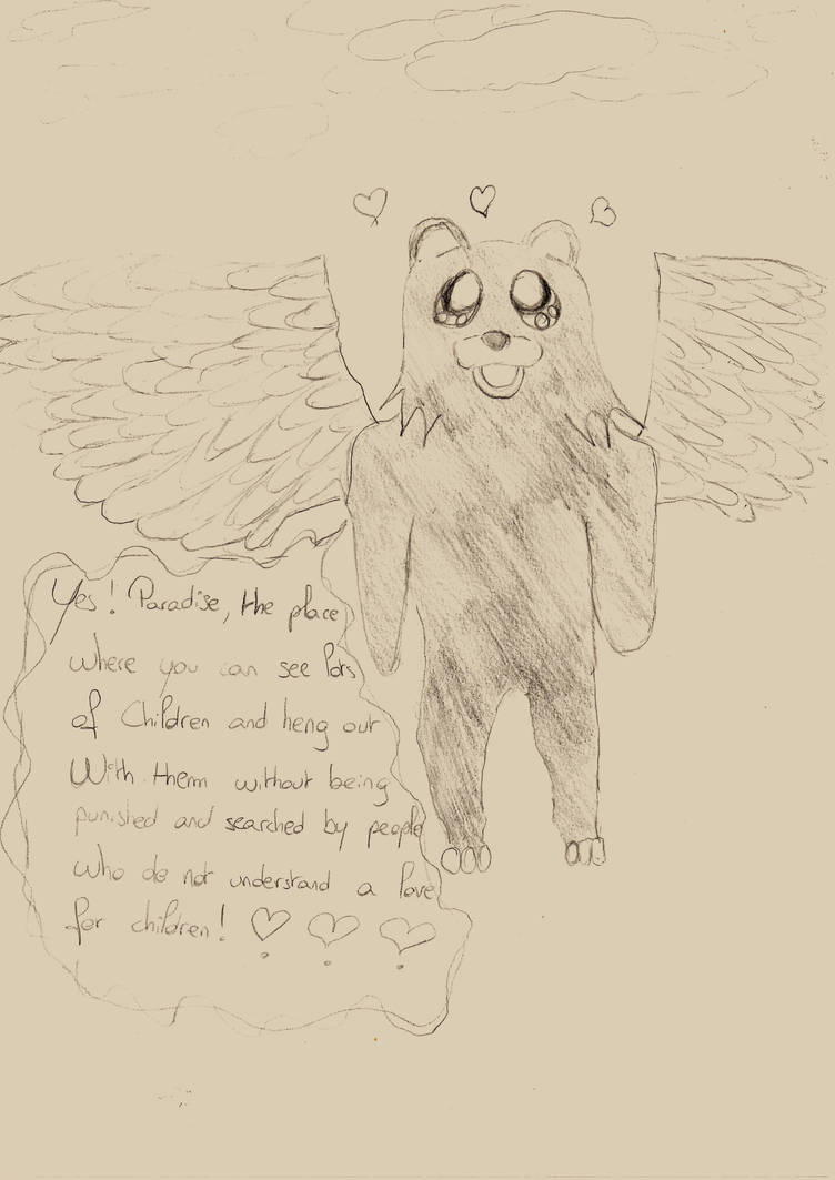 Pedo Bear in Paradise by L-Lawliet-du-Slender on DeviantArt