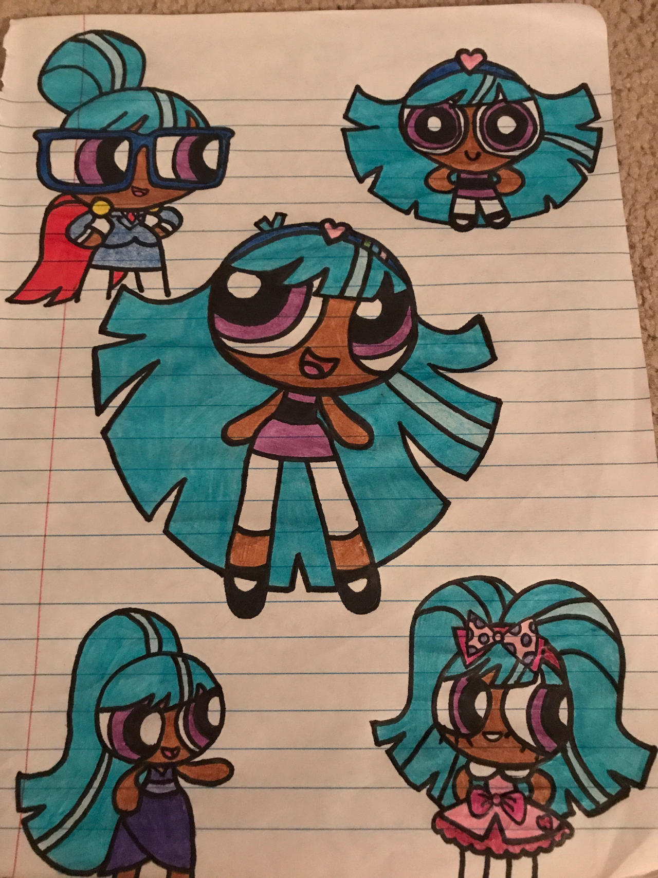 The 4th powerpuff girl by SketchArtistAdri on DeviantArt