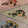 The powerpuff girls flying 