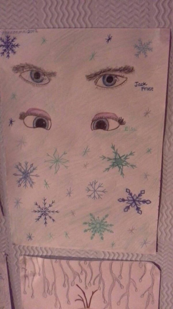 jack frost and elsas eyes