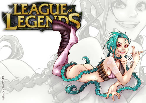 League of Legends - Jinx by Nekucciola