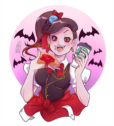Vampire Schoolgirl!
