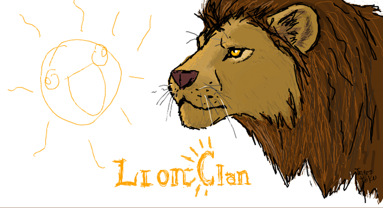 Lion clan doodle