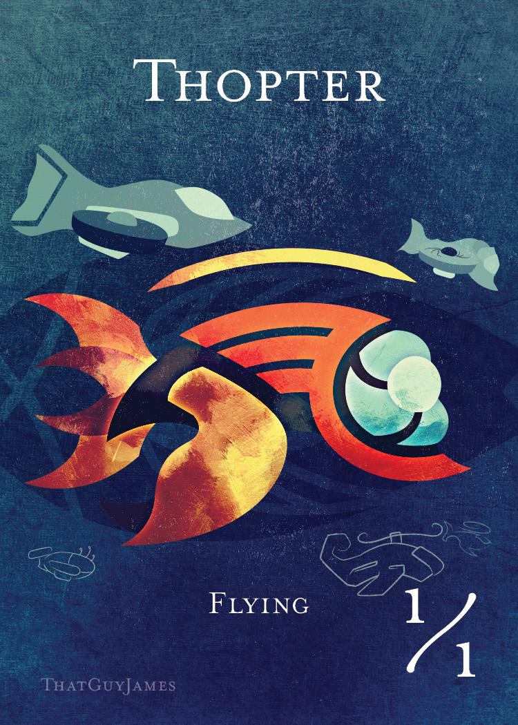 MTG Token Thopter By Jamesarnold On DeviantArt