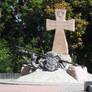 Memorial to ukrainian cossacks (poor photo)