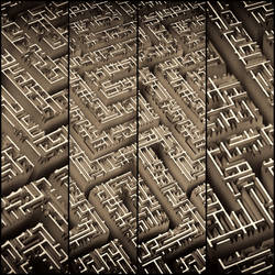 Maze: superposition var.2