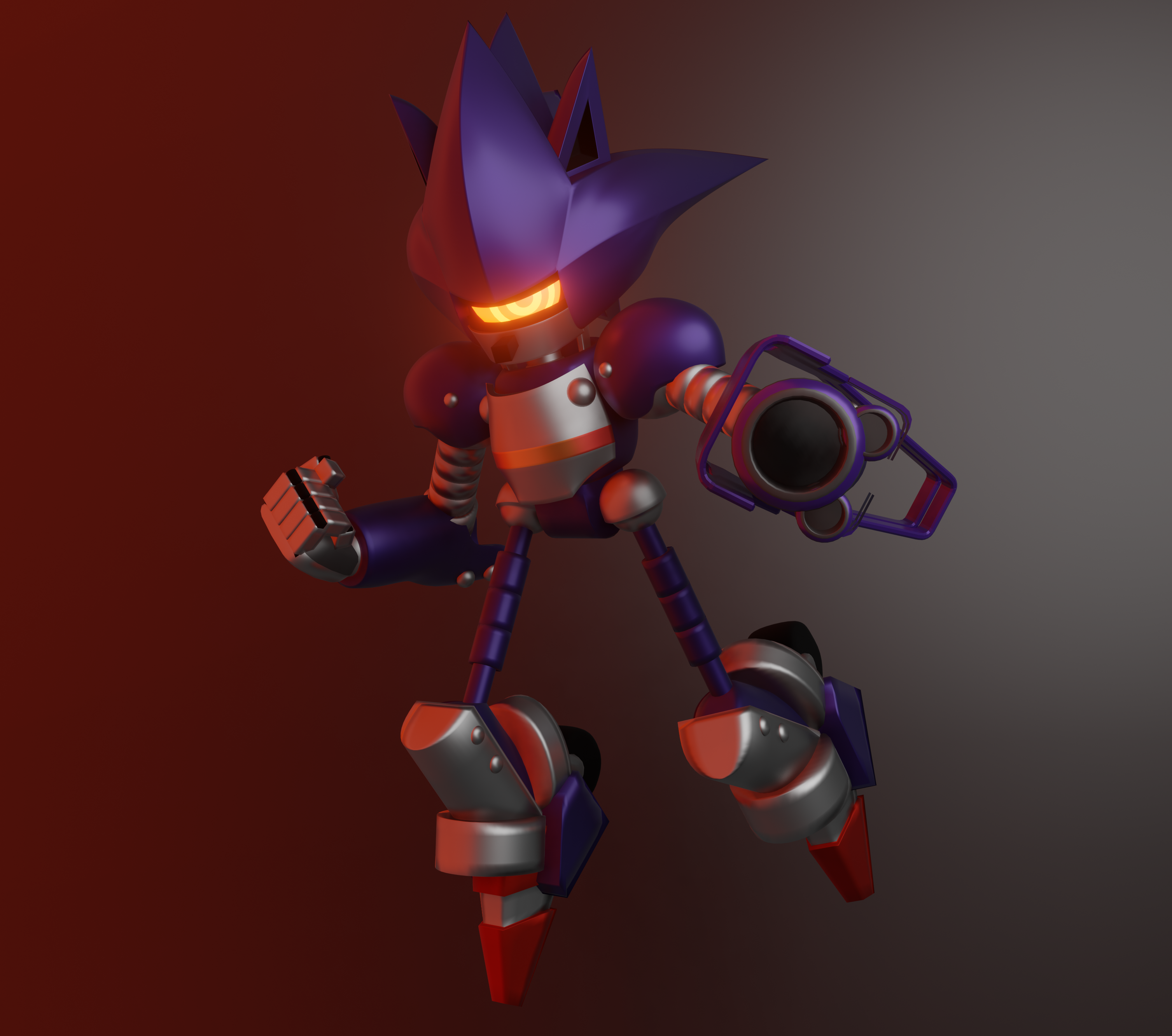 Mecha Sonic Mk. 1 by TJtheredgator on DeviantArt