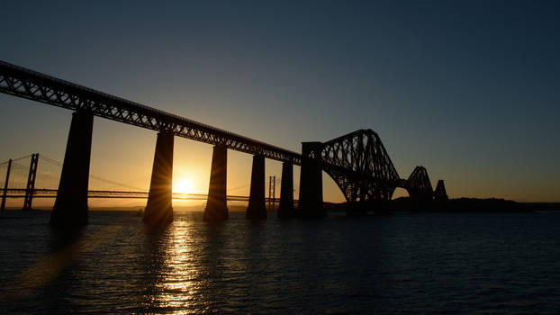 Sunset on the Forth