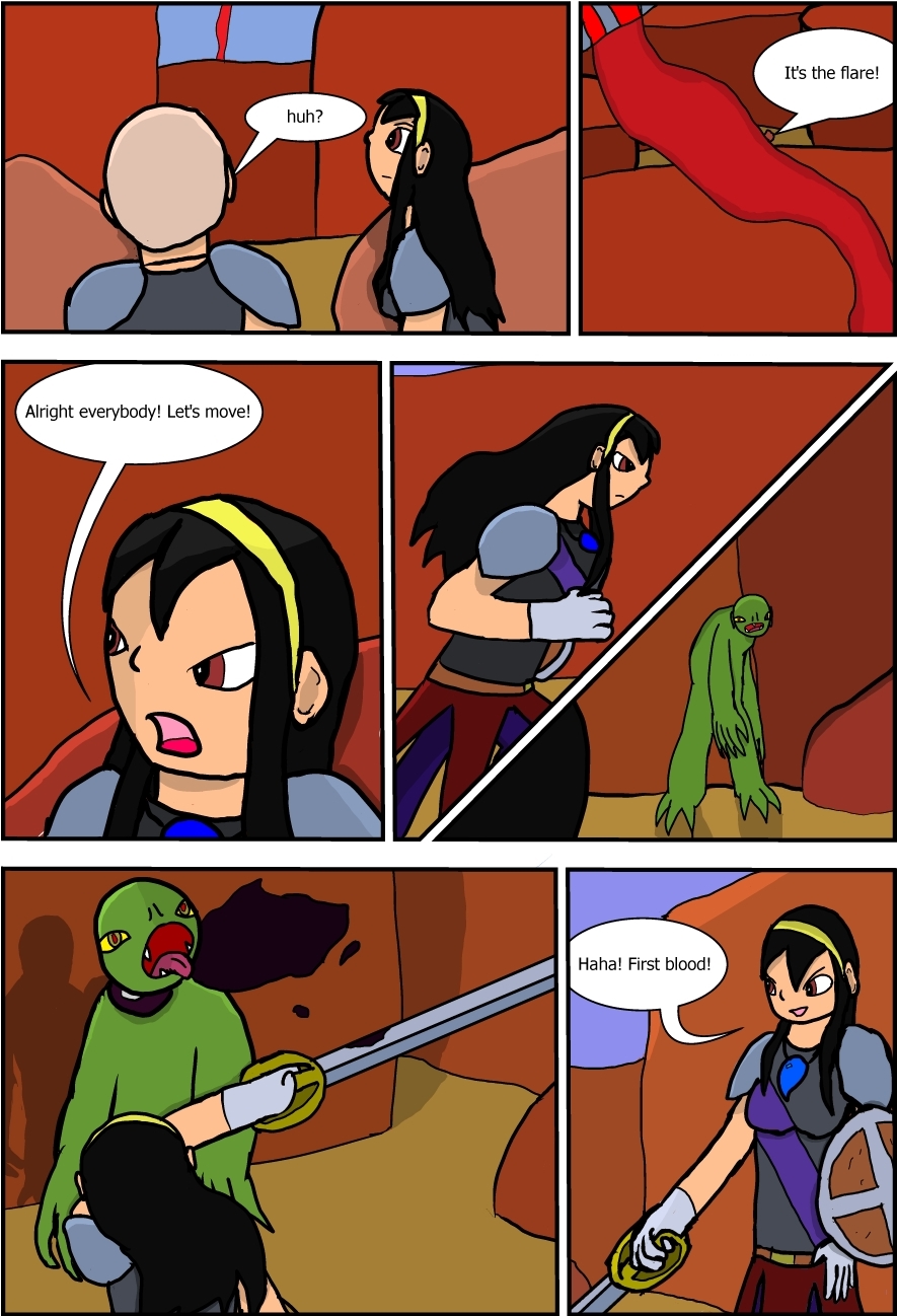 Zombie Knight Chapter Two, Page 2