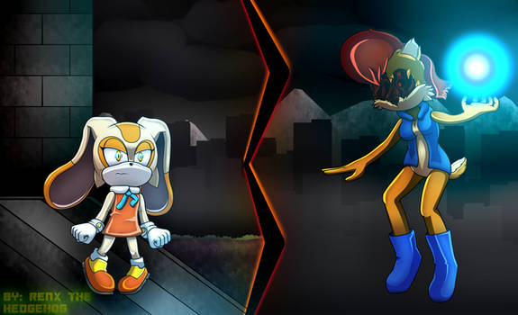 Sonic.EXE form 3 (Sonic EXE/Sally EXE animations) by GstarU on