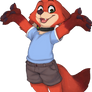 Young Nick Wilde Pitching SUIT-TOPIA