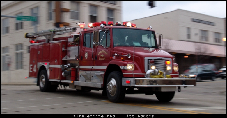 Fire Engine Red by littledubbs