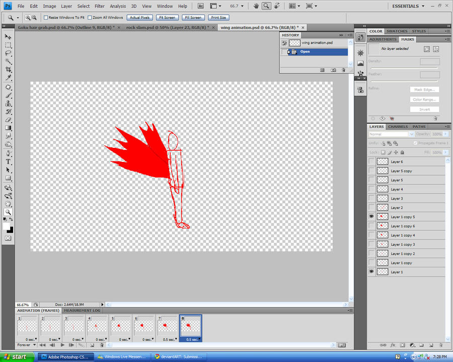 Wing Animation WIP by WorldsOfPivot on DeviantArt
