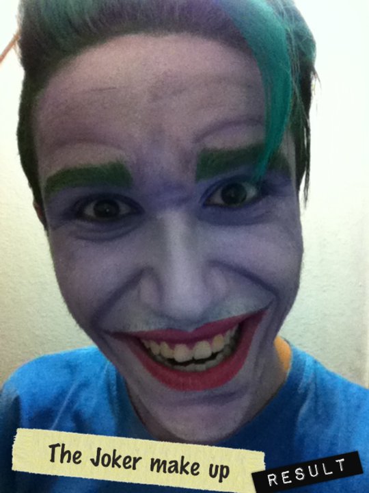 The Joker Make up