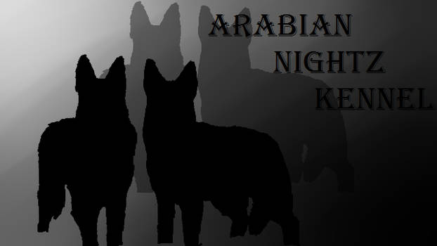 Arabian Nightz Kennel Logo