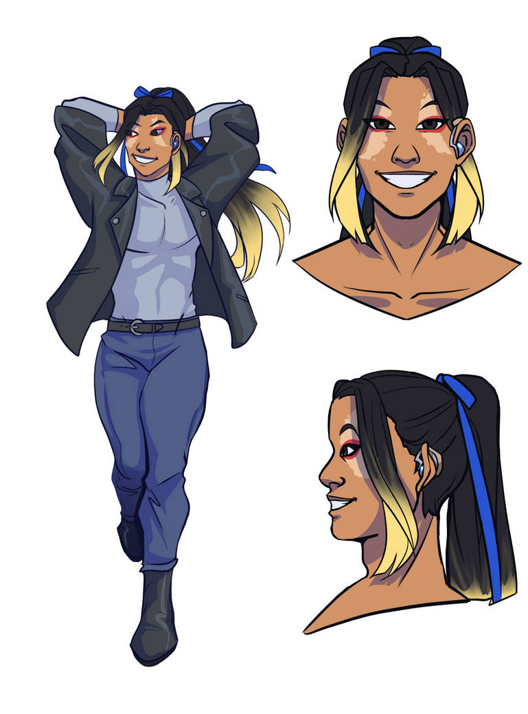 Humans Rottmnt Female ROTTMNT Leo Human Design by OhMiSweetGoodness on DeviantArt