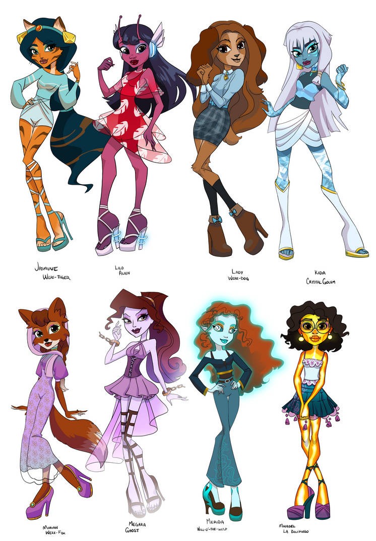 Disney As Monster High 3 5 By OhMiSweetGoodness On DeviantArt disney-as-monster-high-3-5-by-ohmisweetgoodness-on-deviantart