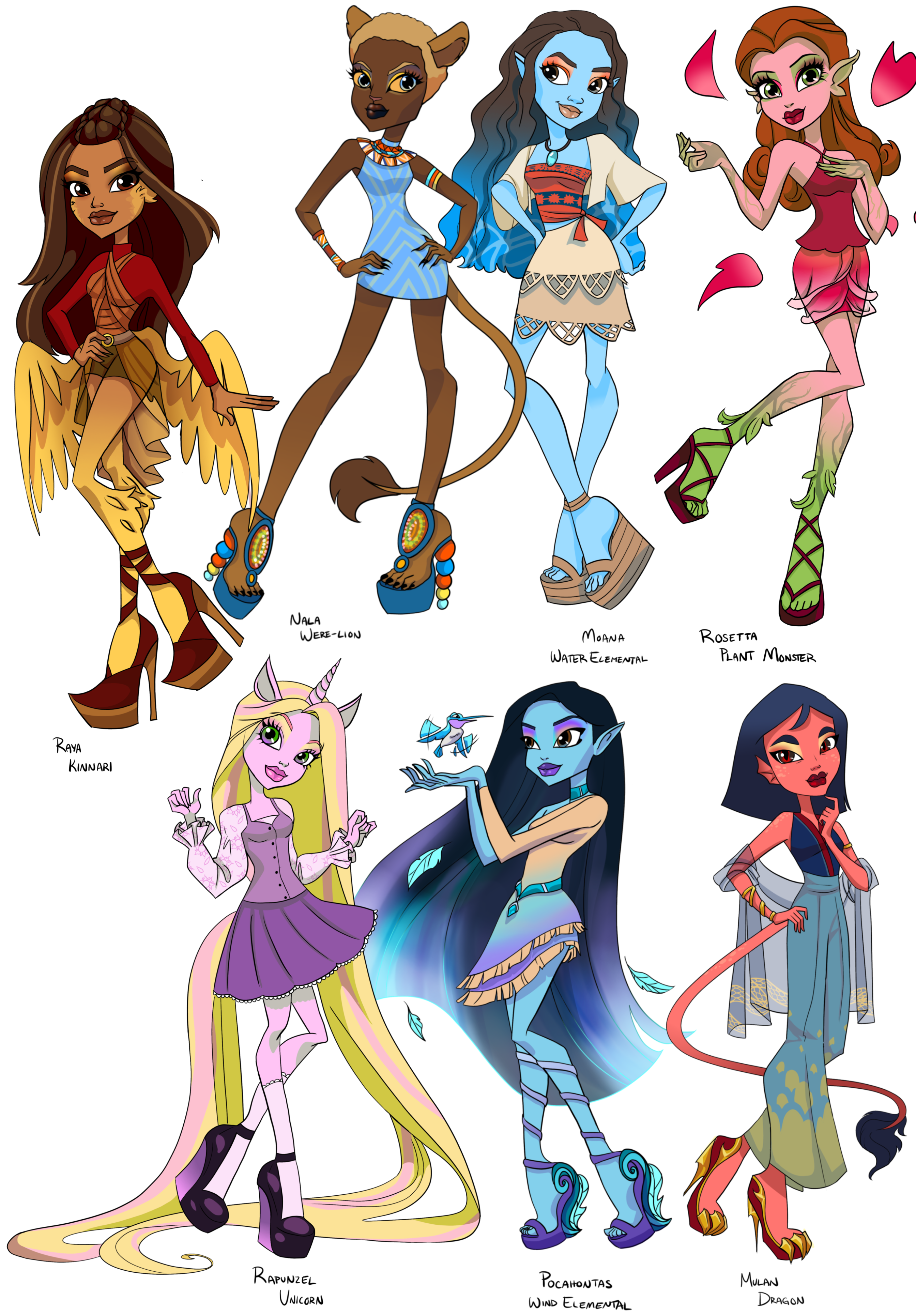 Monster high disney hotsell