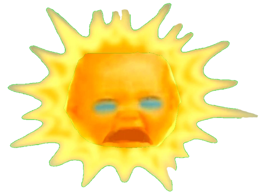 The baby sun hot sale in teletubbies