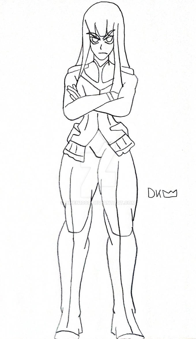 Satsuki Kiryuin(Kill La Kill) 2022 Pencil by xmen1000 on DeviantArt Satsuki Kiryuin(Kill La Kill) 2022 Pencil by xmen1000 on DeviantArt
