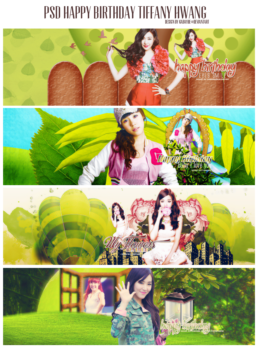 13507-PSD Happy Birthday Tiffany Hwang By Kabaybe