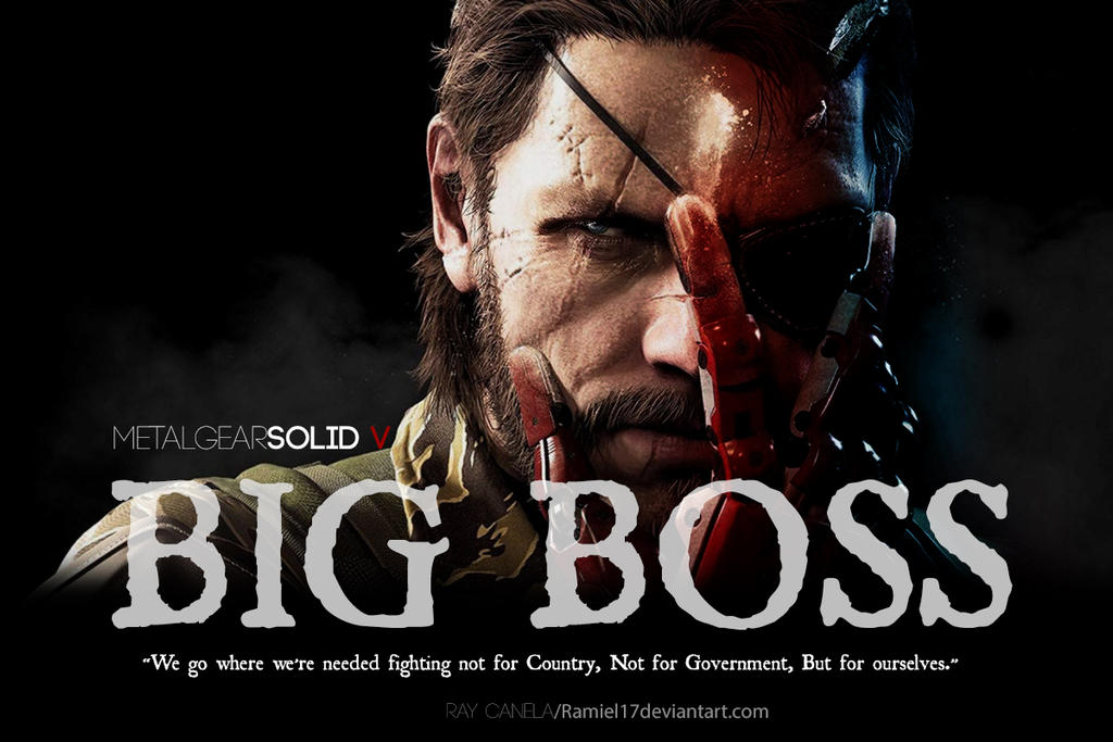 MGS Big Boss Quote By Ramiel17 On DeviantArt mgs-big-boss-quote-by-ramiel17-on-deviantart