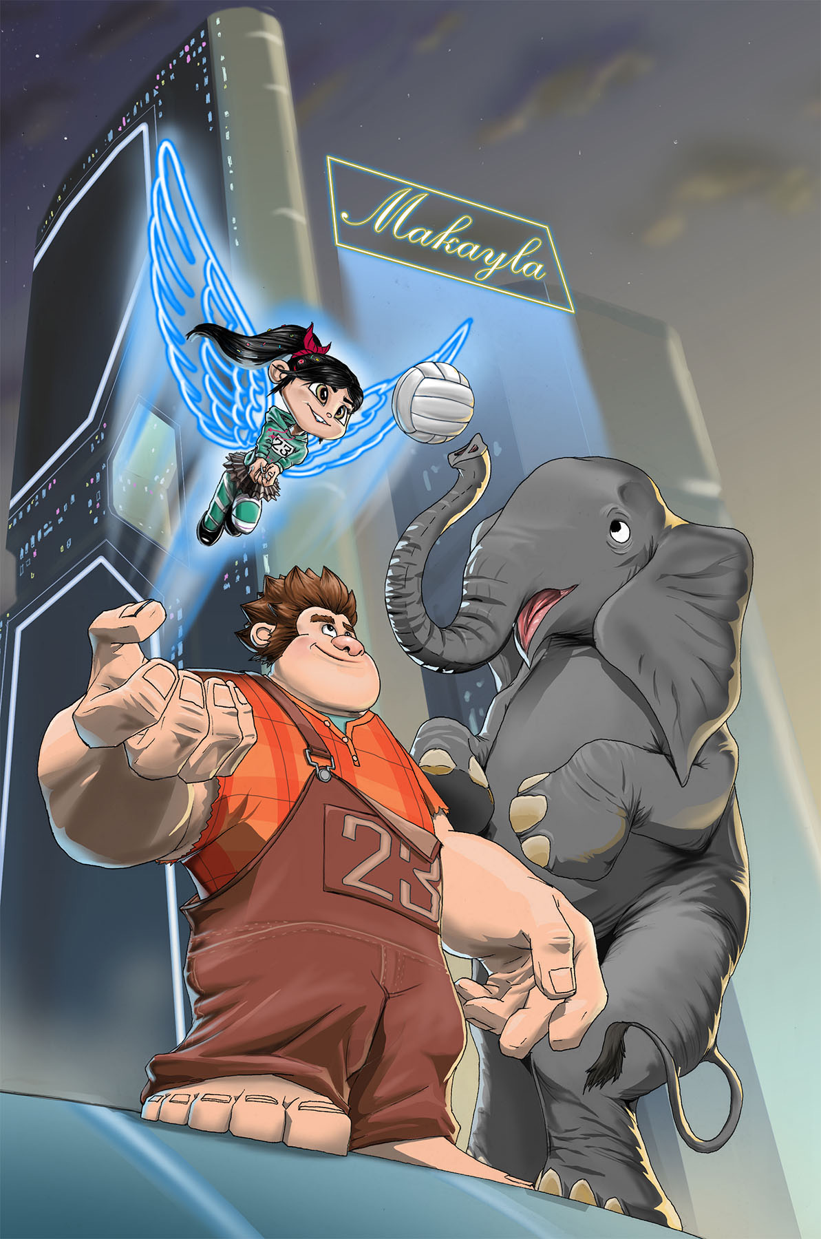 Wreck-it-Ralph by KennethFontanoArt on DeviantArt