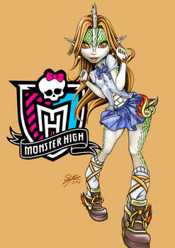 Monster High oc Hana Ten'i School Uniform