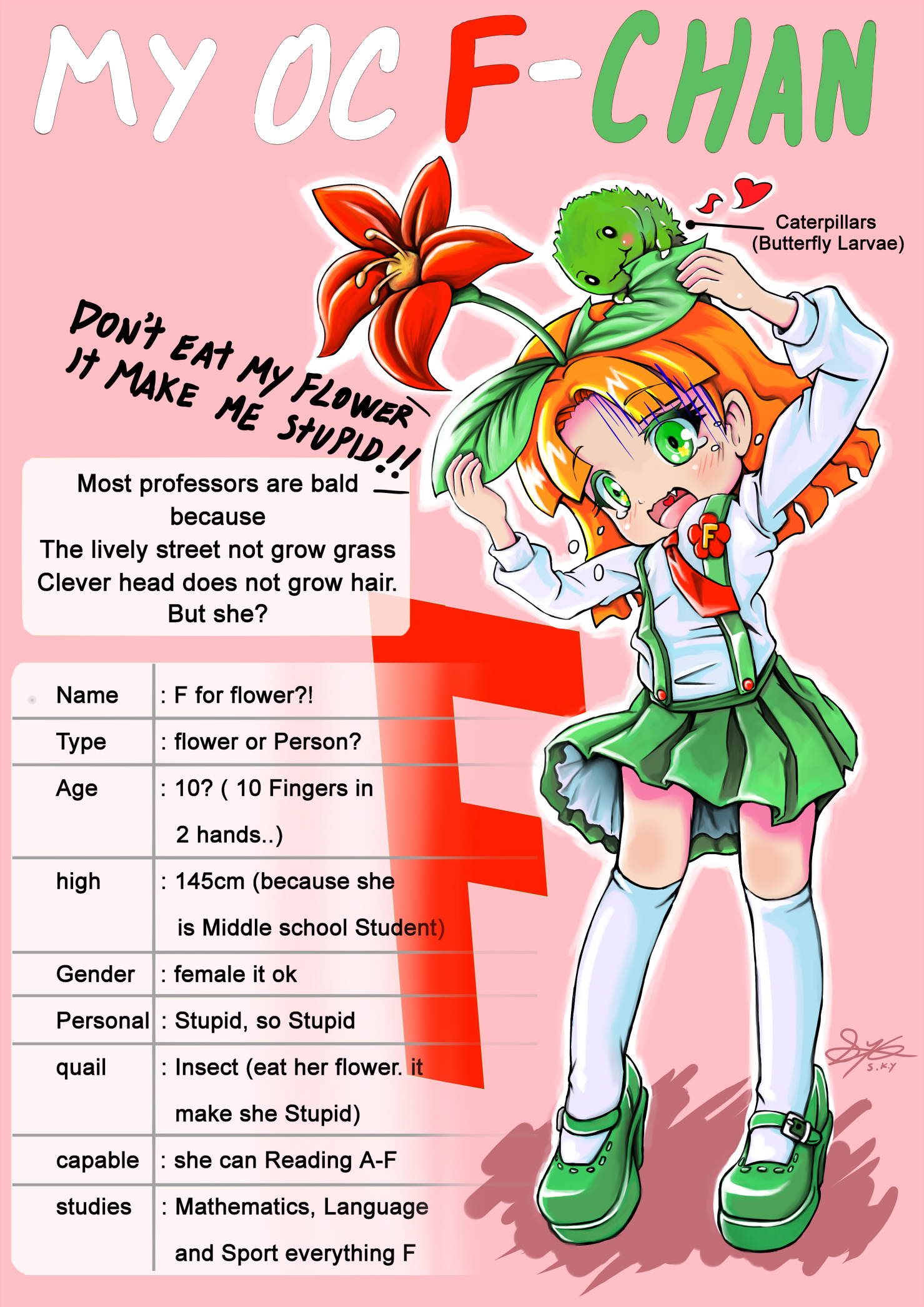 F-chan Character Biography 