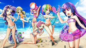 mlp Human summer 