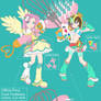 Magical mlp Fluttershy and RainbowBurst DesignTest